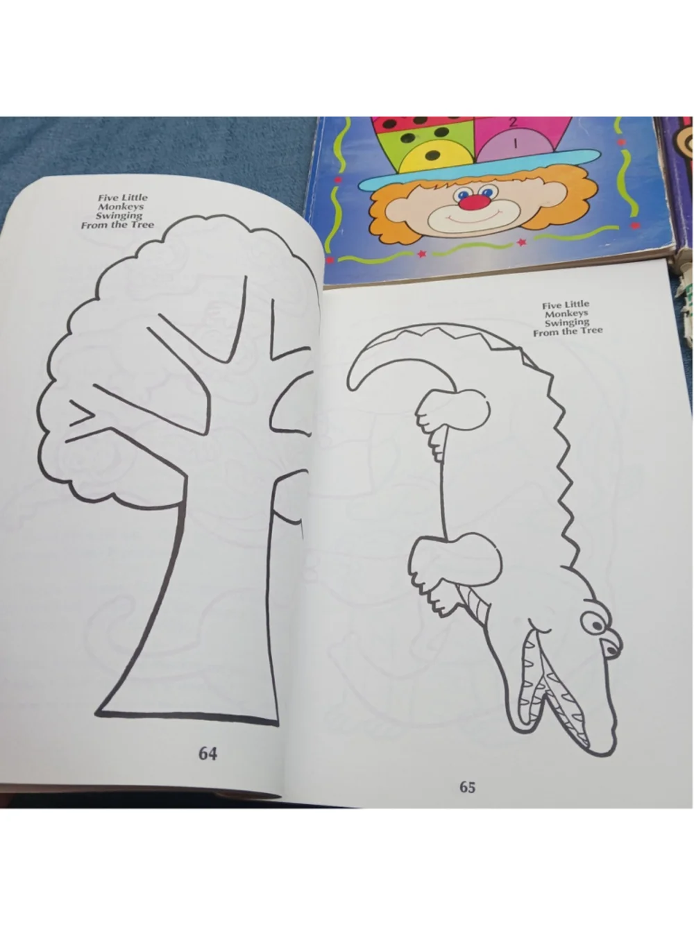 Homeschool Teacher's Aide Felt Board Finger Play Set Of 4 Books Early Education